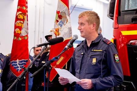 OBČINA PIVKA PREDAJA VOZILA GVC-1 PGD KOŠANA 6.5.2025 - Valter Leban-1980